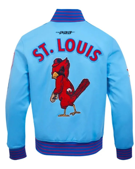 St. Louis Cardinals Logo Game Day Uni Blue Jacket