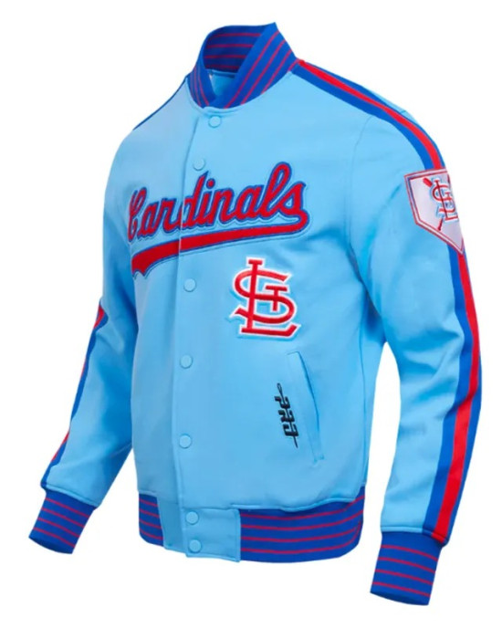 St. Louis Cardinals Logo Game Day Uni Blue Jacket
