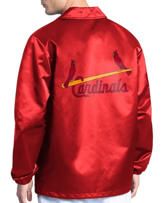 St. Louis Cardinals Point Man Coaches Red Jacket