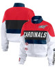 St. Louis Cardinals Racing Red/White Full-Zip Jacket