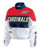 St. Louis Cardinals Racing Red/White Full-Zip Jacket St. Louis Cardinals Racing Red/White Full-Zip Jacket
