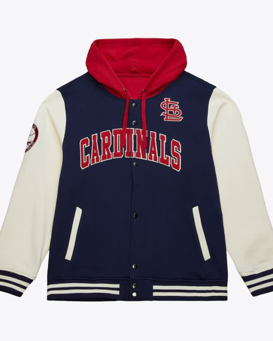 St. Louis Cardinals Sideline Varsity Fleece Jacket