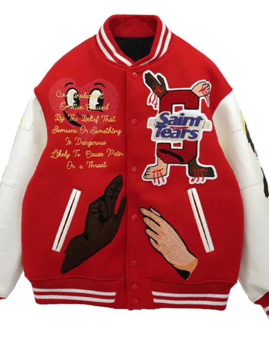 Stadium Saint Tears Varsity Jacket Stadium Saint Tears Varsity Jacket