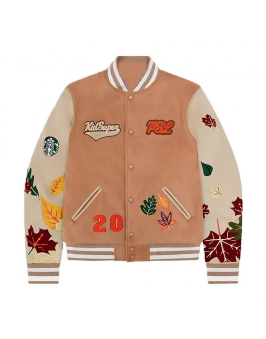 Starbucks Psl Wool Varsity Jacket