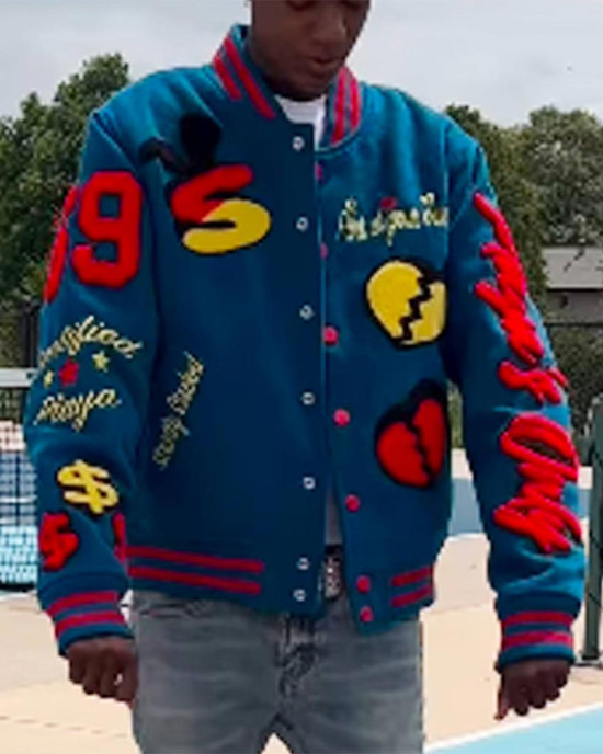 Strictly Stacked Playa’s Only Wool Varsity Jacket Strictly Stacked Playa’s Only Wool Varsity Jacket