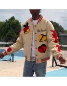Strictly Stacked Playa’s Only Wool Varsity Jacket