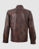 Summer Jacket - Brown Leather Shirt Summer Jacket - Brown Leather Shirt