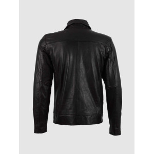 Summer Jacket - Retro Racing Jacket in Black