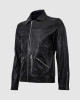 Summer Jacket - Retro Racing Jacket in Black Summer Jacket - Retro Racing Jacket in Black
