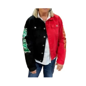 Super Bowl Kelce Mom Denim Jacket