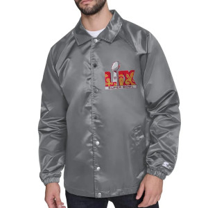 Super Bowl LIX Coaches Windbreaker Jacket