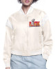 Super Bowl LIX Cream Varsity Satin Jacket Super Bowl LIX Cream Varsity Satin Jacket