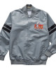Super Bowl LIX Gray Varsity Satin Jacket Super Bowl LIX Gray Varsity Satin Jacket