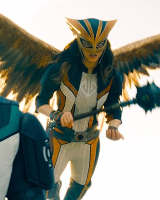 Superman Hawkgirl 2025 Cropped Leather jacket