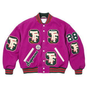 Supreme Drill Team Wool Varsity Jacket 
