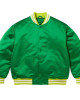 Supreme Full-Snap Varsity Satin Jacket