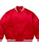 Supreme Full-Snap Varsity Satin Jacket