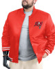 Tampa Bay Buccaneers Adaptive Team Graphic Varsity Satin Jacket