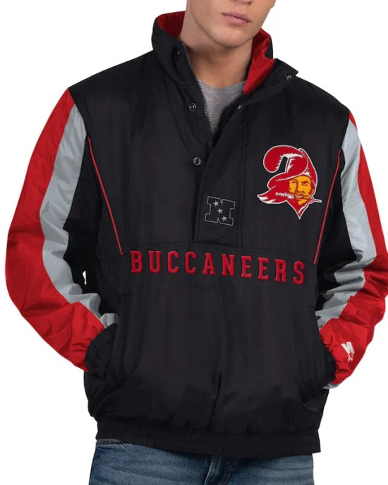 Tampa Bay Buccaneers Thursday Night Gridiron Half-Zip Jacket