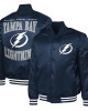 Tampa Bay Lightning Adaptive Bold Logo Varsity Satin Jacket