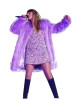 Taylor Swift Purple Fluffy Fur Jacket Taylor Swift Purple Fluffy Fur Jacket