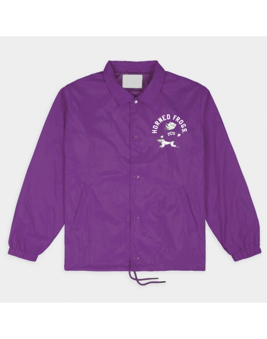 TCU Horned Frogs Vintage Logo Coaches Jacket