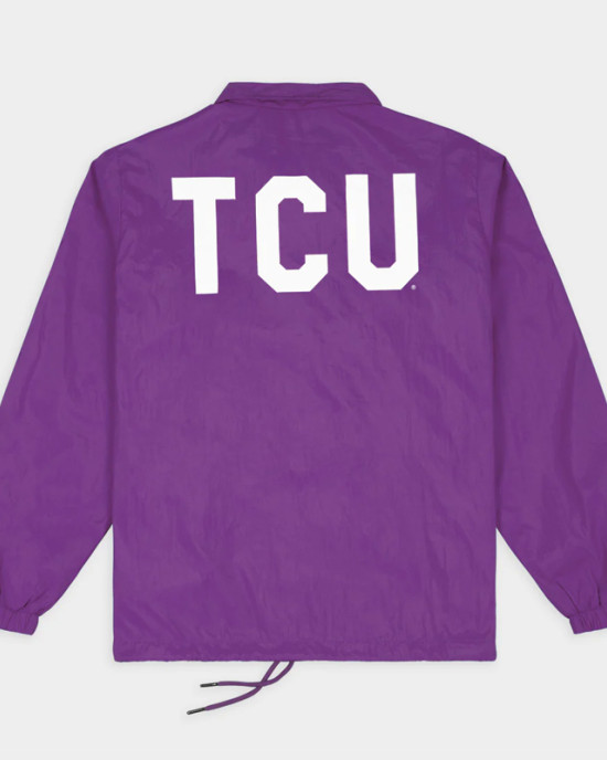 TCU Horned Frogs Vintage Logo Coaches Jacket TCU Horned Frogs Vintage Logo Coaches Jacket