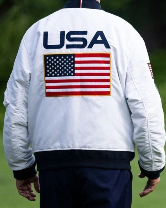 Team USA Bomber Jacket Joe Biden