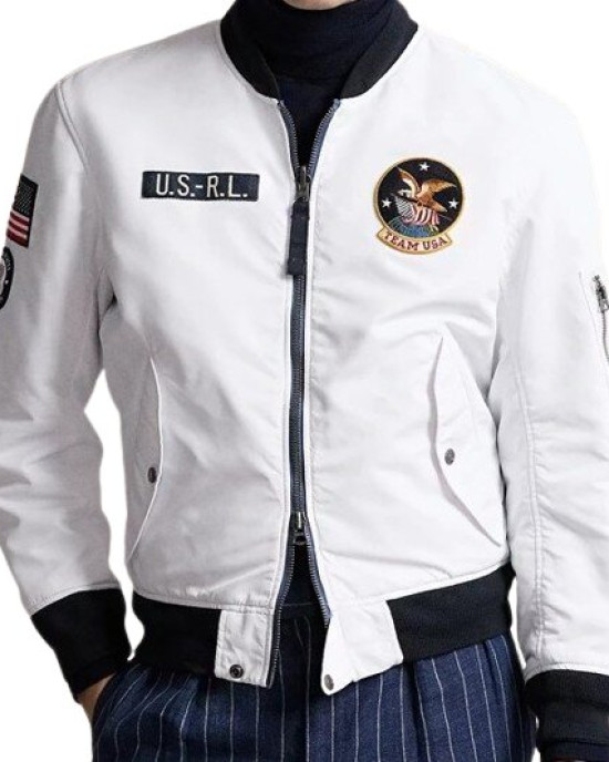 Team USA Bomber Jacket Joe Biden Team USA Bomber Jacket Joe Biden