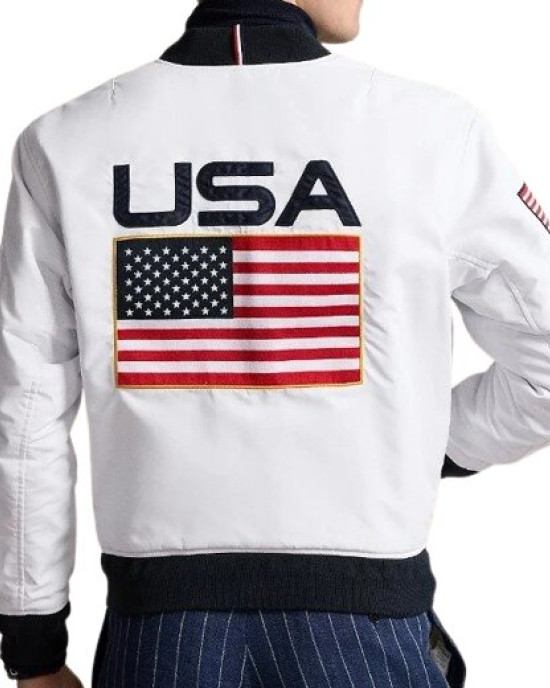 Team USA Bomber Jacket Joe Biden Team USA Bomber Jacket Joe Biden