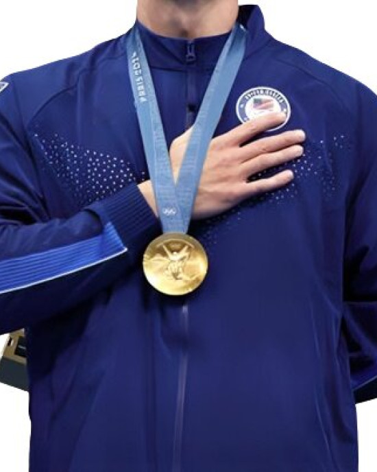 Team USA Paris 2024 Blue Olympics Tracksuit Team USA Paris 2024 Blue Olympics Tracksuit