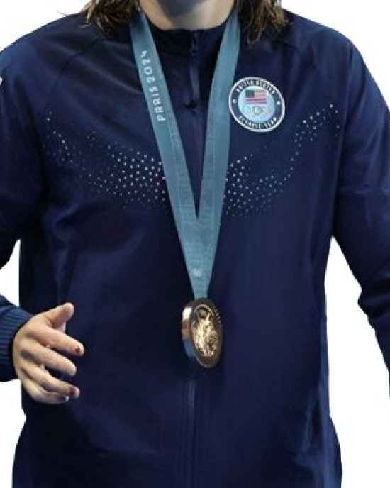 Team USA Paris 2024 Blue Olympics Tracksuit Team USA Paris 2024 Blue Olympics Tracksuit