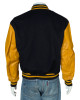 Teamsters Black and Gold Varsity Jacket
