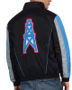 Tennessee Oilers Thursday Night Gridiron Half-Zip Jacket