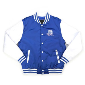 Tennessee State Royal and White Baseball Jacket