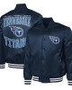 Tennessee Titans Adaptive Team Graphic Varsity Satin Jacket