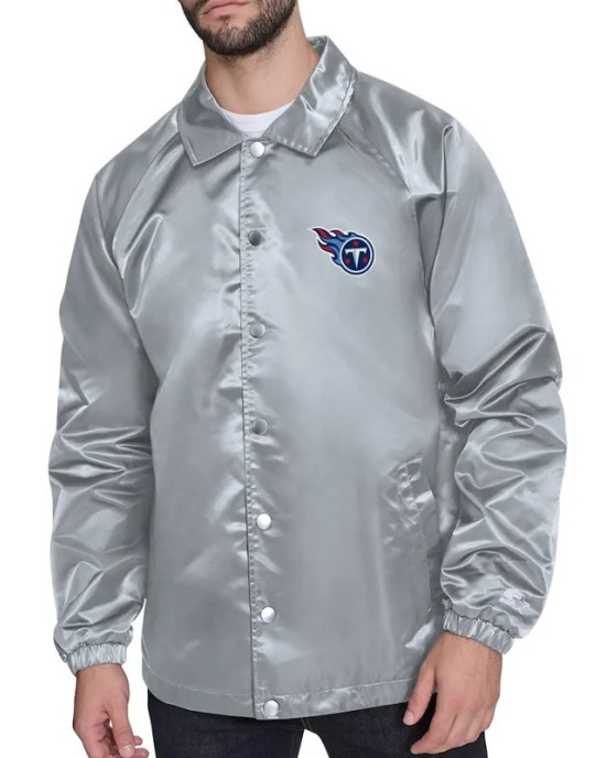 Tennessee Titans Retro Logo Coaches Jacket Tennessee Titans Retro Logo Coaches Jacket