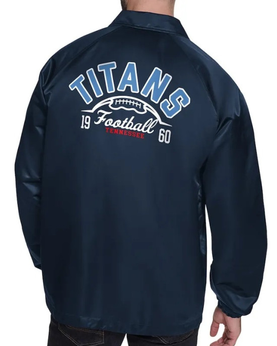 Tennessee Titans Retro Logo Coaches Jacket Tennessee Titans Retro Logo Coaches Jacket