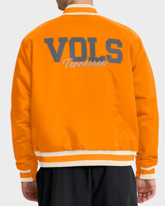 Tennessee Volunteers Legacy Orange Bomber Jacket