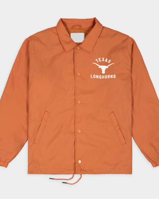 Texas Longhorns Classic Logo Coaches Jacket Texas Longhorns Classic Logo Coaches Jacket