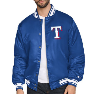 Texas Rangers Home Plate Printed Graphic Jacket