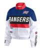 Texas Rangers Racing Navy/White Full-Zip Jacket