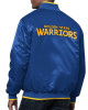 The Ambassador Golden State Warriors Varsity Satin Jacket