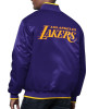 The Ambassador Los Angeles Lakers Varsity Satin Jacket