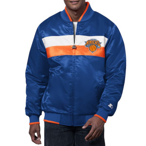 The Ambassador New York Knicks Varsity Satin Jacket