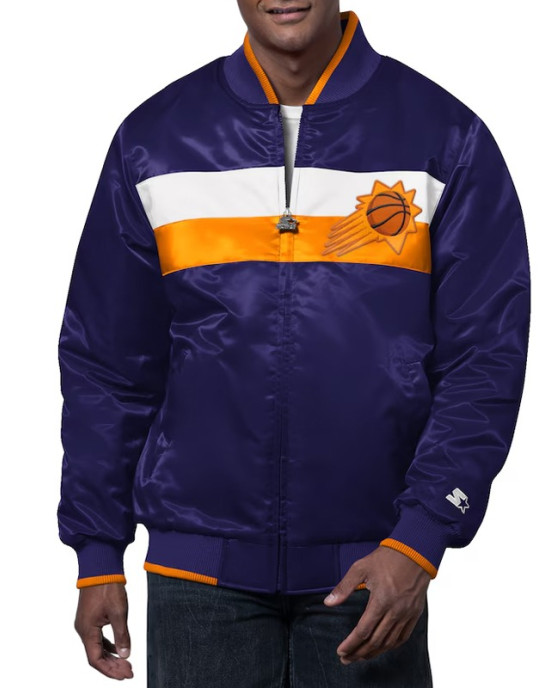 The Ambassador Phoenix Suns Varsity Satin Jacket