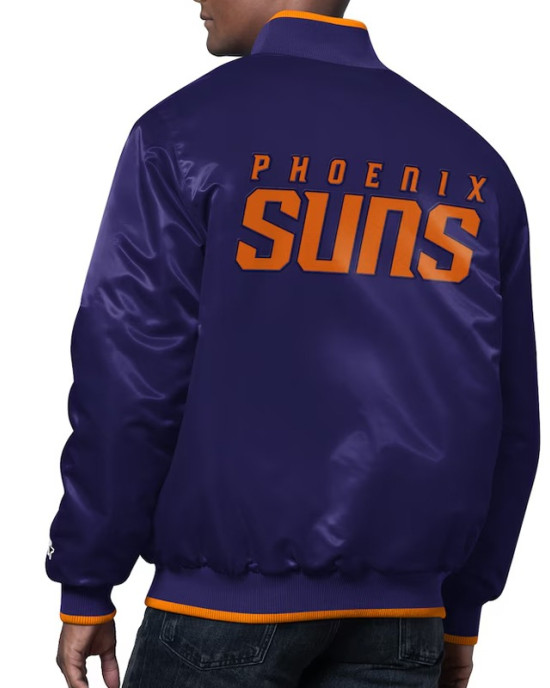 The Ambassador Phoenix Suns Varsity Satin Jacket