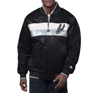 The Ambassador San Antonio Spurs Varsity Satin Jacket