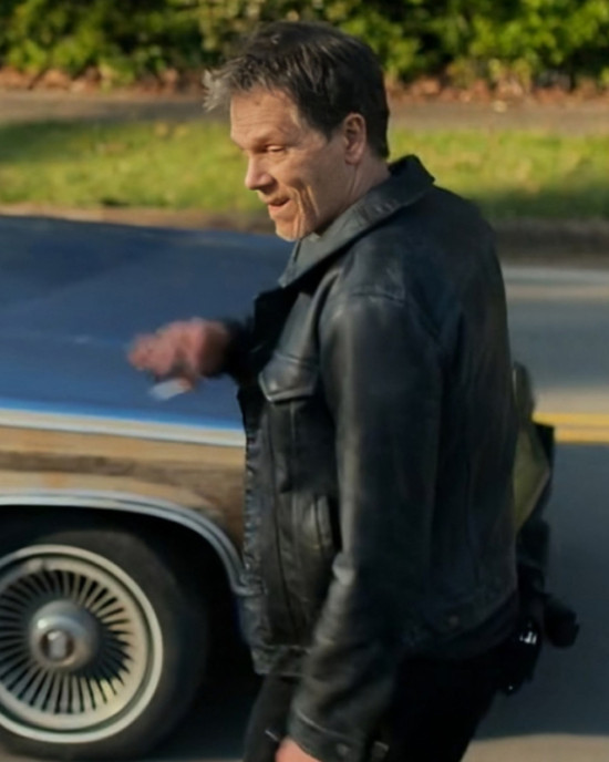 The Bondsman Hub Halloran Black Leather Trucker Jacket The Bondsman Hub Halloran Black Leather Trucker Jacket