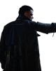 The Crow Bill Skarsgård Black Leather Coat The Crow Bill Skarsgård Black Leather Coat
